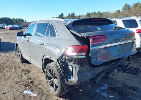 2020 Volkswagen Atlas Cross Sport 3.6L V6 Se W/Technology/3.6L V6 Se W/Technology R-Line from USA, damaged, VIN 1V26E2CA9LC218693